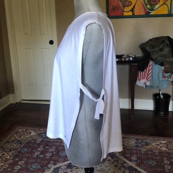 Flutter open side top with ties - Picture 2 of 4